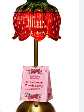 Luze Strawberry Shortcake Touch Lamp